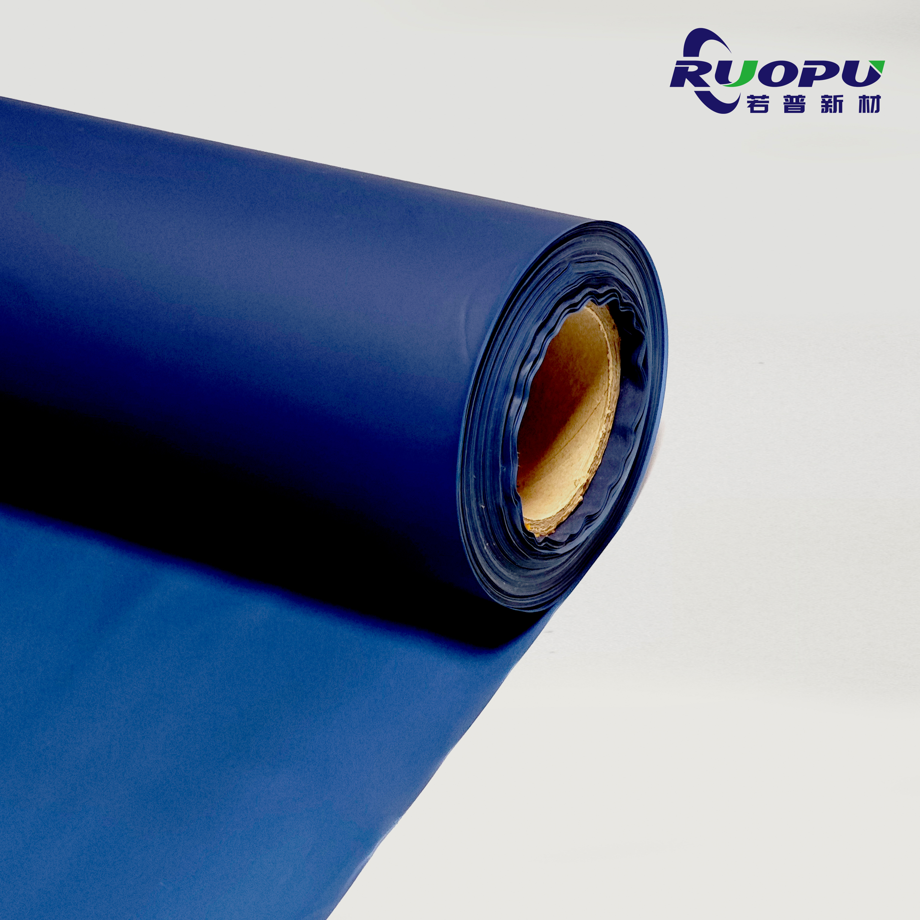 Pellicola PEVA a grana grossa blu navy per uso quotidiano
